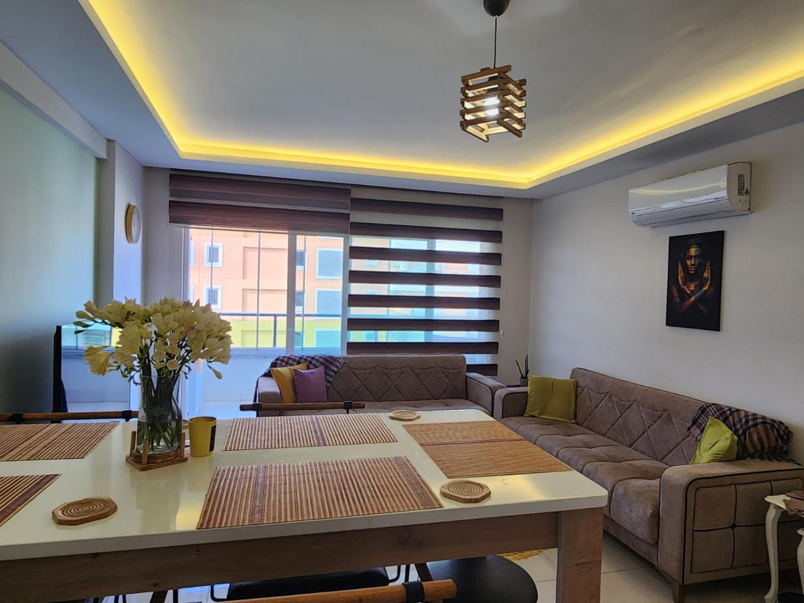 Cozy Sea View Next To The Beach, In The Mid Of The Market, Saturday Bazar, Restaurants & Bars Etc, Alanya Mahmutlar! Apartment Екстериор снимка