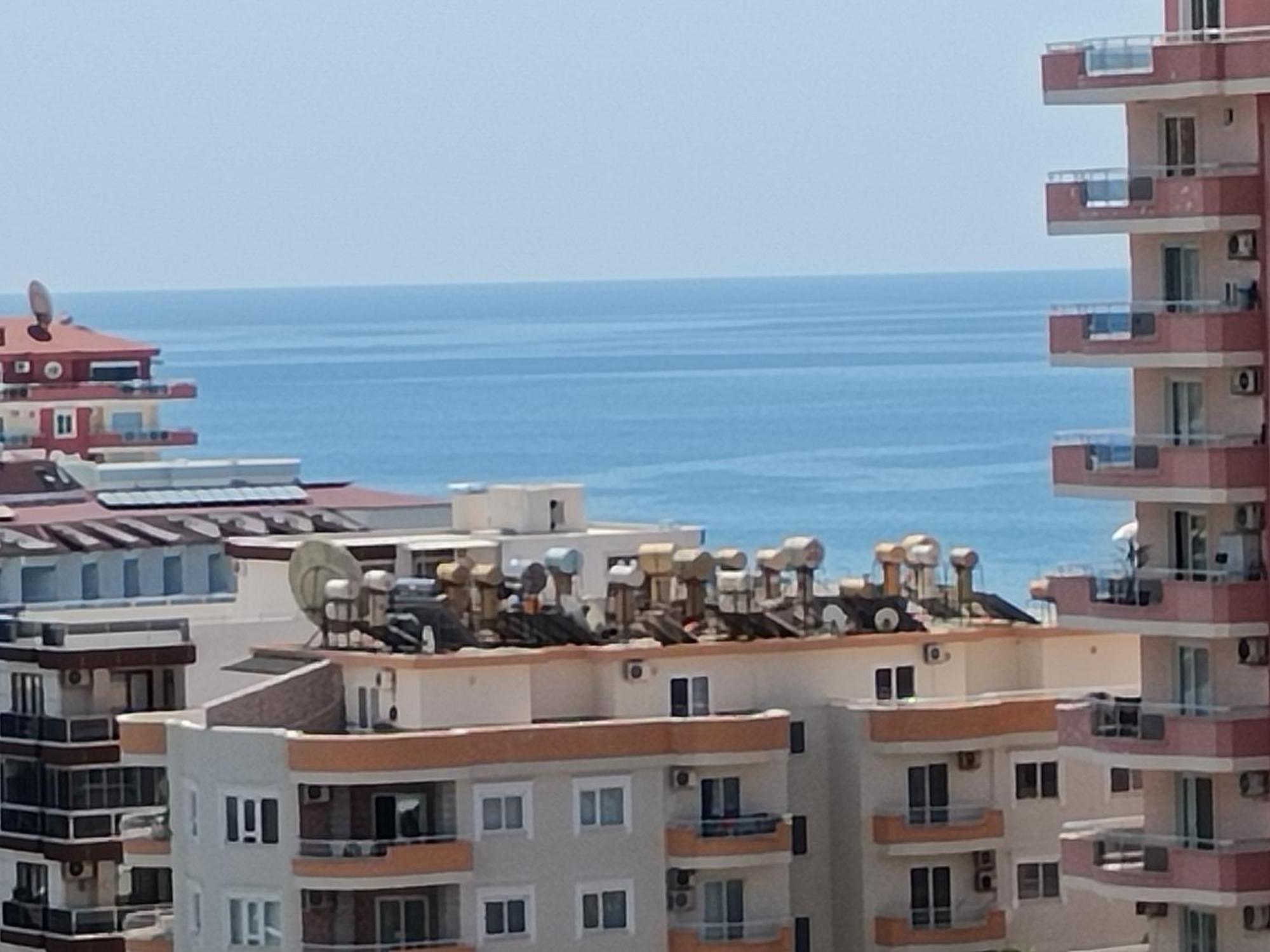 Cozy Sea View Next To The Beach, In The Mid Of The Market, Saturday Bazar, Restaurants & Bars Etc, Alanya Mahmutlar! Apartment Екстериор снимка